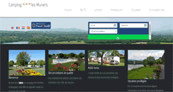 Desktop Screenshot of camping-montmerle.fr